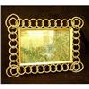 Image 1 : Edwardian Brass Wedding Ring Frame #1275998