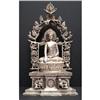 Image 1 : Silver Plated Buddha Shakyamuni Statue with #1319863