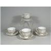 Image 1 : Group of Four Meissen Cups & Saucers #1319889