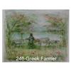 Image 1 : The Greek Farmer lithograph by Edna Hibel #1319920