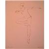 Image 1 : Pirouette Ballet   Dancer  litho by Edna Hibel #1319950