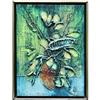 Image 1 : ORIG PAINTING IMPASTO STILL LIFE IN BLUE #1320004