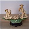 Carved Oriental Fishermen  #1320622
