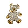 Image 1 : Teddy Bear Rhinestone-Style Pin #60445 #1320707