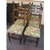 Image 1 : 6 Italian Walnut Chairs C. 1920's #1334078