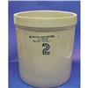 Image 1 : #2 Gall.REDCLIFF Stoneware CROCK #1334234
