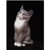 Image 1 : Royal Copenhagen Seated Cat Figurine #1334514