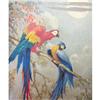 Image 1 : Magnificent French Oil Painting, Tropical Bird #1352709