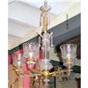 Image 1 : Osler 5L bronze  and crystal Chandelier      #1353300