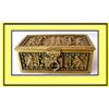Image 1 : CHERUBS GILT BRONZE JEWELRY BOX CASKET 19C #1353357