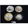 Image 2 : Set of 4 Vintage Teacups and Saucers