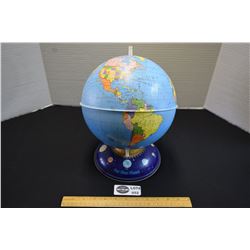 Ohio Art The Blue Planet Tin Litho Globe