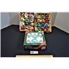 Image 1 : Lot of 3 Boxes of Assorted Vintage Glass Christmas Decorations