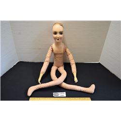 Rare Antique 1920's Boudoir Doll with condition issues