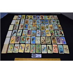 Lot of 72 Assorted Vintage Red Rose Tea Collector Cards