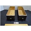 Image 1 : Lot of 2 Sewing Machine Cabinet Drawers