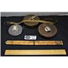 Image 1 : Lot of 4 Various Retractable Tape Measures and 1 Blindman Ruler