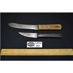 Lot of 2 Rare Sheffield Knives 1 Chris Johnson 
