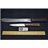 Image 1 : Lot of 2 Rare Sheffield Knives 1 J. Wilson and 1 Joseph Rogers
