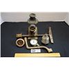 Image 1 : Antique Walker 515 One Ton Jack, Crank Handle, 2 Gauges and 1 Fuel Filter