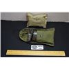 Image 1 : Lot of 1 Cdn Field Dressing and 1 US Field Dressing with Pouch