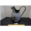 Image 1 : Vintage Large Graniteware Water Pitcher