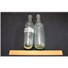 Image 1 : Lot of 2 Antique Torpedo Bottles includes 1 with Blob Top