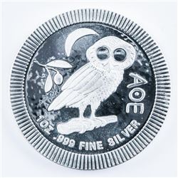 OWL - Stacker .9999 Fine Silver 1oz Round