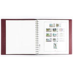 Estate Jersey - Channel Islands Stamp Collection 'Red Lidner Album'