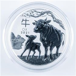 2021 Year of the OX - 50 Cent Coin