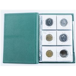 Starter Coin Collection 18 Coins, Album with Silver