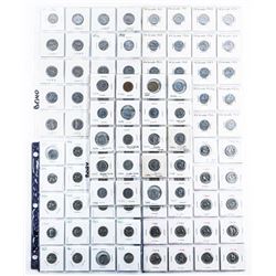 Group of (100) Canada 5 Cents 5 Pages 2x2