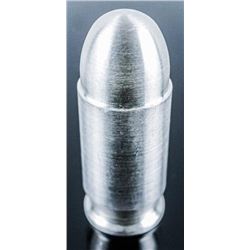 Silver Bullet Bullion 45 Caliber, Solid .9999 Fine Silver Scarce 1oz ASW