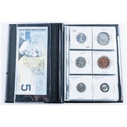Coin Stock Book, (12) Coins Plus UNC 5.00
