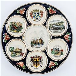 Germany Decorative Plate, Hand Painted