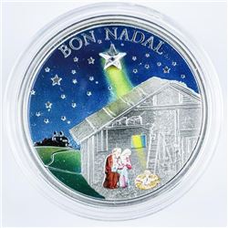 BON NADAL 2011 5D Coin, 925 Silver LE