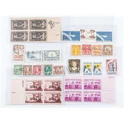 Group of (8) USA Blocks Plus Worlds, Mostly 4's