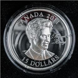 925 Sterling Silver $15.00 Coin 'Prince Henry of Wales'