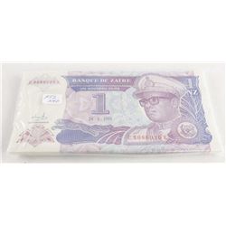 Banque Du ZAIRE - Lot (40) 1993 1.00 in Sequence