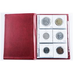 Starter Album - Coin Collection with 18 Coins