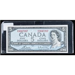 Bank of Canada 1954 5.00 Choice UNC BC39c
