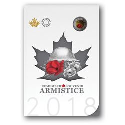 RCM 2018 - Armistice Coin Folio, Red Poppy Toonie