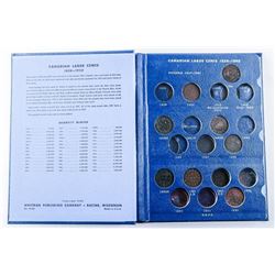 Estate CANADA Large Cents - Vintage 'Whitman' Book