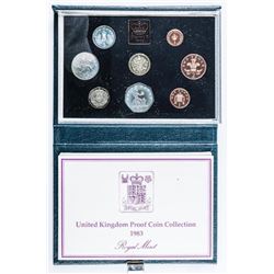 Great Britain - 1983 Proof Set 8 Coins