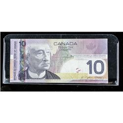 Bank of CANADA 2005 10.00 Radar note