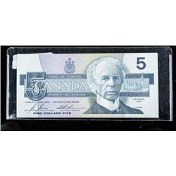 Bank of CANADA 1986 5.00 (GNZ) Choice UNC