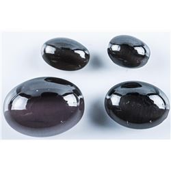 Loose Gemstone Parcel Genuine Sillimanite Cabochon Ovals