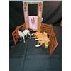 Image 1 : Tanya Tucker Barbie Stable with 2 horses