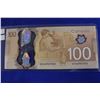 Image 2 : Canada One Hundred Dollar Bill (1) - 2011; Unc.+