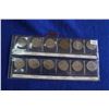 Image 1 : Lot of 12 Canada Five Cent Coins: 1931; 1940; 1941; 1943Tombac; 1944 & 1945 Victory; 1946; 1947; 194
